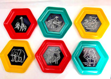 DDR Plastik Untersetzer mit