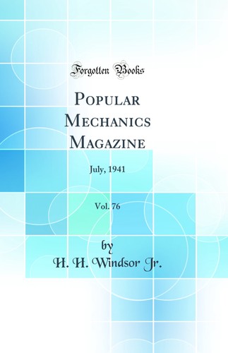 Popular mechanics magazine - mechanics,