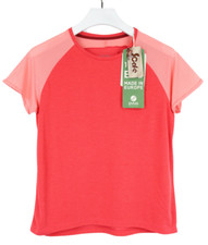 PYUA Skip T-Shirt Damen Medium Atmungsaktiv Kurzarm Rundhals