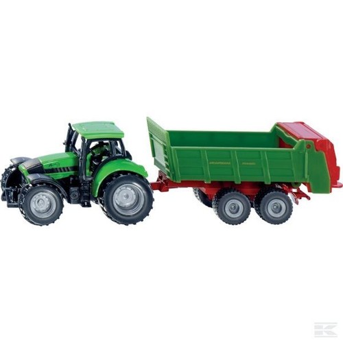 Siku deutz fahr agrotron with - deutz-fahr,