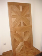 Klassisches Tafelparkett, Eiche natur, 800 x 800 x 15 mm, "Derby Village", top