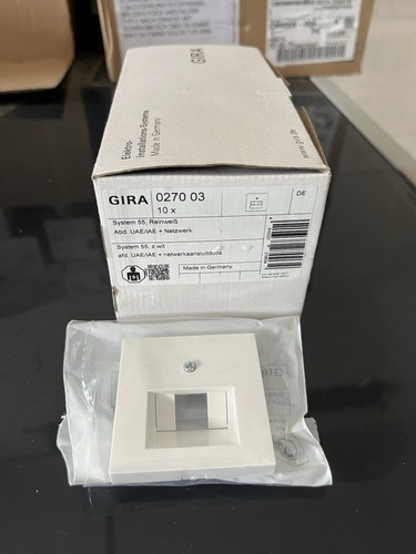 Gira system reinweiß - gira, 55,