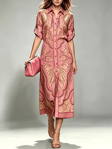 Elegantes schickes kleid mit - schickes,