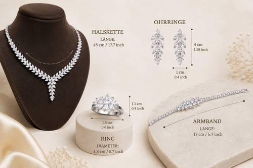 Damen zirkon silber - damen,