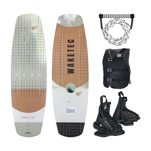 Waketec wakeboard set play - wakeboard,