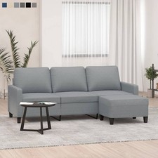 3 Sitzer Relaxcouch mit Hocker