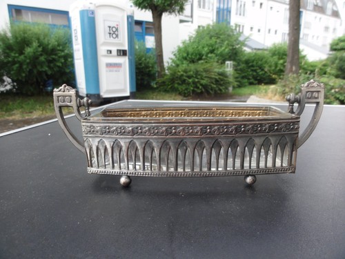 Jardiniere mit glasseinsatz - mit, um