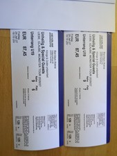 Konzertkarten Unheilig U19