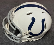 NFL Helm Indianapolis Colts Weiß Top Zustand Football EFL GFL USA Trikot NHL MLB