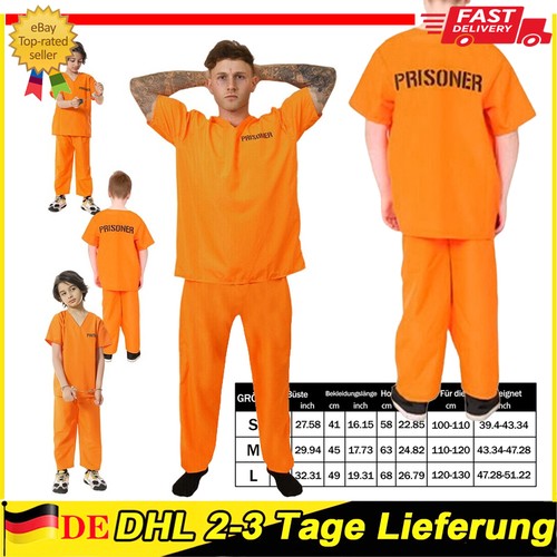 Karneval kostüm gefangener - kostüm,