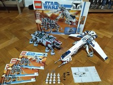 LEGO Star Wars 10195 Republic Dropship AT-OT Komplett + OVP + Figuren Anleitung