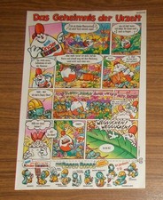 Seltene Werbung Ü-Ei Kinder Überraschung DIE DAPSY DINOS mit BPZ Dapsi 1995