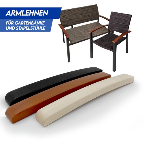 Armlehnen stapelstuhl - 2x,