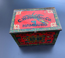 Werbe-Kaffeedose - C. Wossidlo & Co - Hamburg - um 1900