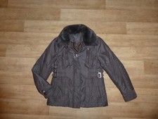 ONE TOUCH Winter Jacke Parka Fellkragen Braun Gr.36 **w.NEU**