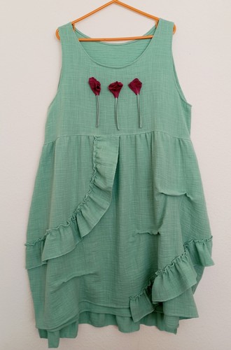 Romantisches ballonkleid aus - ballonkleid,