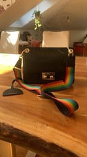 Furla Damen Umhängetasche, Schwarz neu 