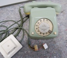 Telefonbau & Normalzeit - Fernsprechapparat  E3 - Wählscheibe, Schauzeichen, ET