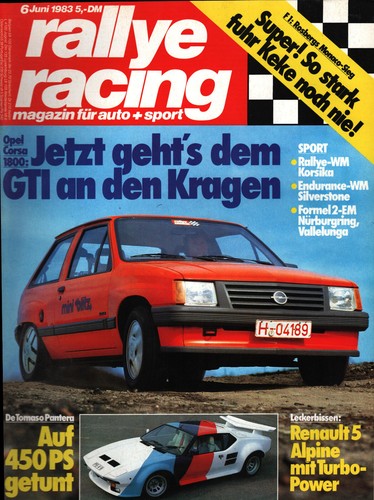 Zeitschrift rallye racing 6 - zeitschrift, #6