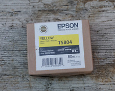Original Epson T5804 gelb Stylus Pro 3800 3880 OVP DATUM 2015