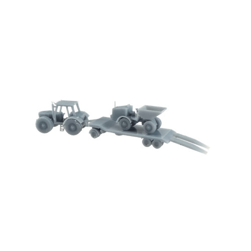Spur traktor mit - spur,
