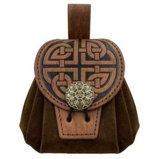 Mittelalter Gürteltasche  Kelten Knoten ca 8x12 cm