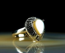 Ring Silber 925 Perlmutt 18,8
