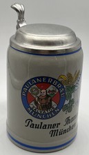 Original Steingut Bierkrug -