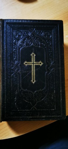 Antik familienbibel heilige - antik,