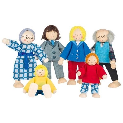 Biegepuppen city familie - city,