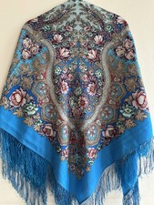 Pavlovo Posad Wolltuch 110x110