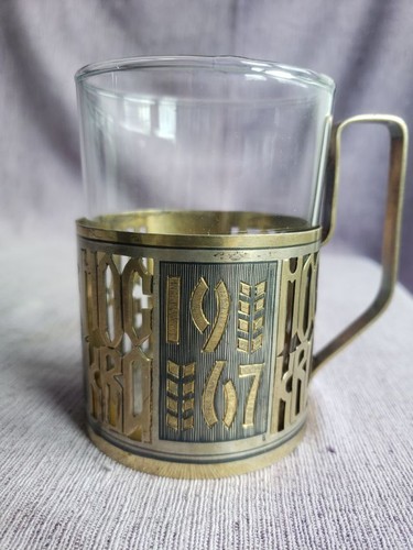 Russisch niello teeglashalter - russisch,