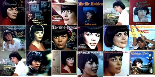 Mireille mathieu vinyl lp - mathieu,