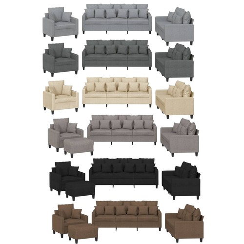 Tlg sofagarnitur mit - 3-tlg/4-tlg.,