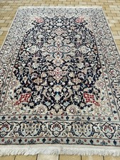 Orientteppich Nain Perserteppich Iran Handgeknüpft