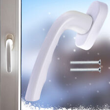 FENSTERGRIFF Griffolive Fenstergriffe Fensterolive MASSIV Aluminium Set WEISS