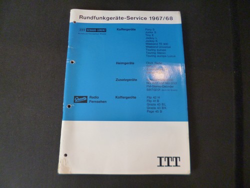 Original service manual itt - service,