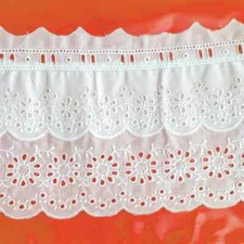 Spitze San Gallo Baumwolle