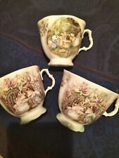 Royal Doulton Brambly Hedge 3 Tassen (2x Summer, 1x "The Meeting")