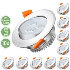 10x - 20x LED Einbaustrahler