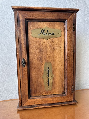 Medizin schränkchen antik - schränkchen,
