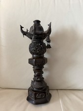 Japan Tempellampe Bronze