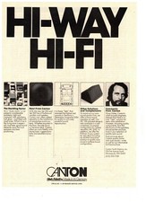 Canton Hi Way Hi Fi Stereo