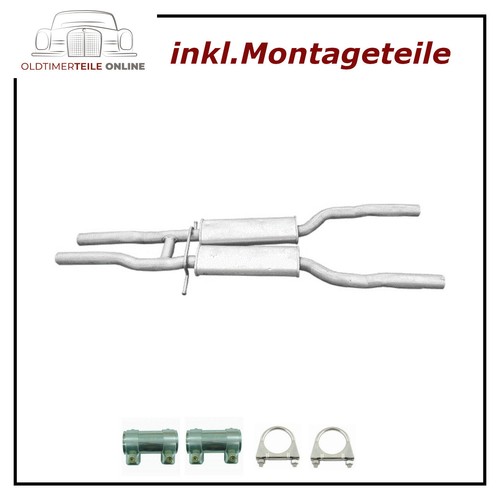 Mittelschalldämpfer für audi - für,
