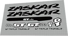 1991 GT Zaskar DECAL SET