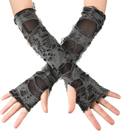 Paar stulpen arme goth damen - stulpen,