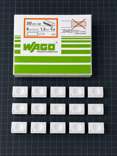 15x wago klemmen - 15x, 8