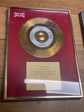 Motown gold disc award 