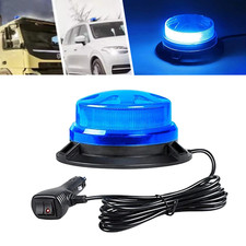 LED Blau Rundumleuchte Magnet
