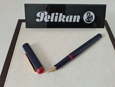 PELIKAN Nobil P38 Füllhalter Patronenfüller Royalblau "M" 1988-1990 Vintage